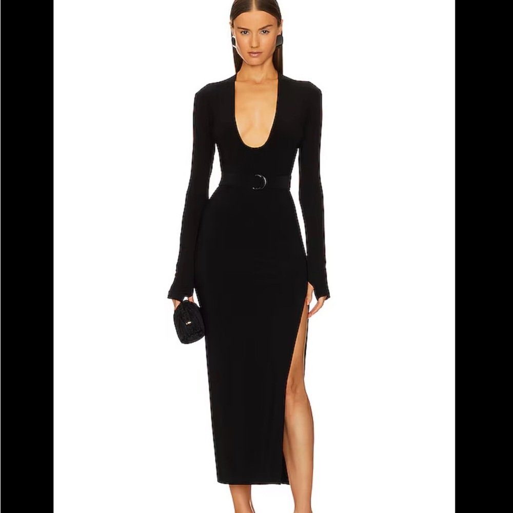 NWOT Norma Kamali Long Sleeve Dress